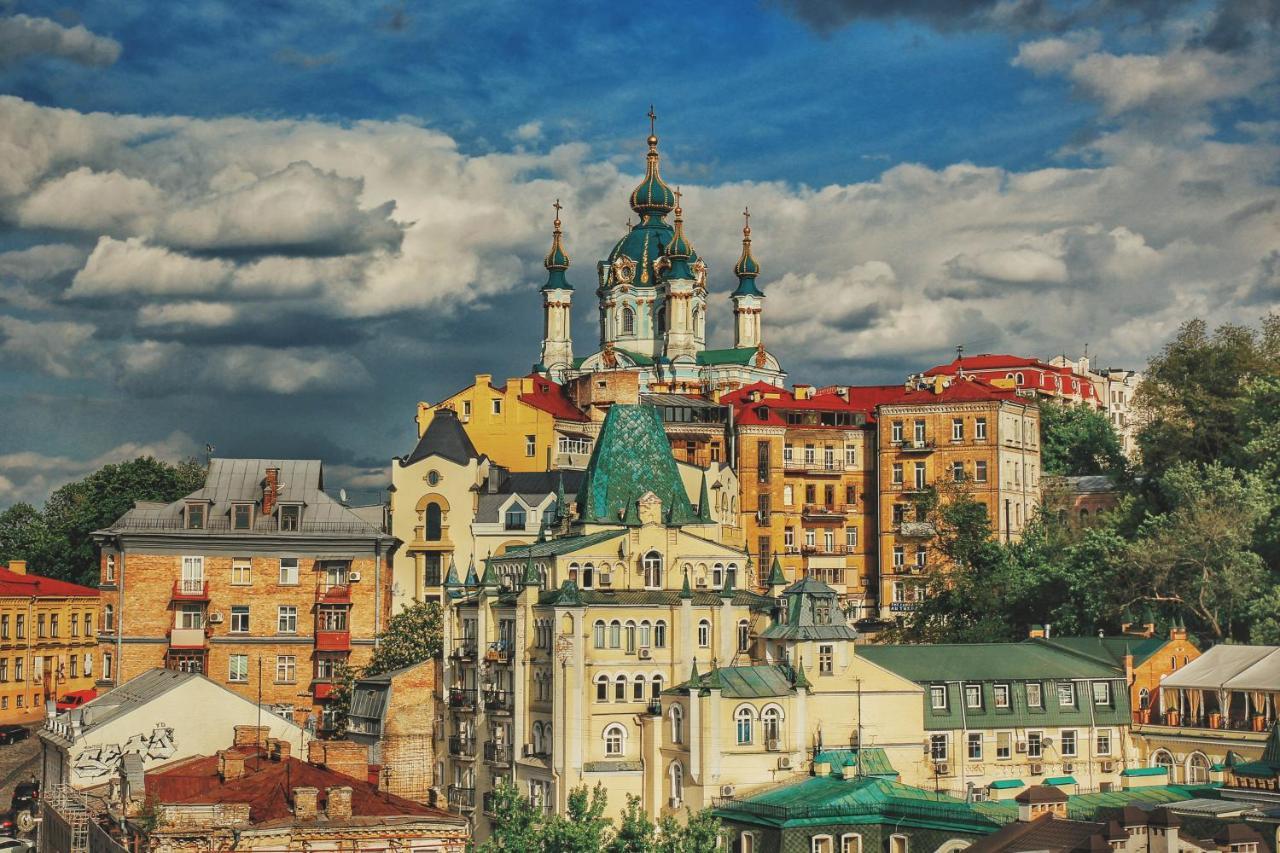 Apartments On Andriyivskyy Descent -Self Check In Kiev Dış mekan fotoğraf